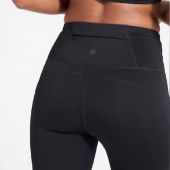 Athleta black precision leggings XL - Picture 2 of 6
